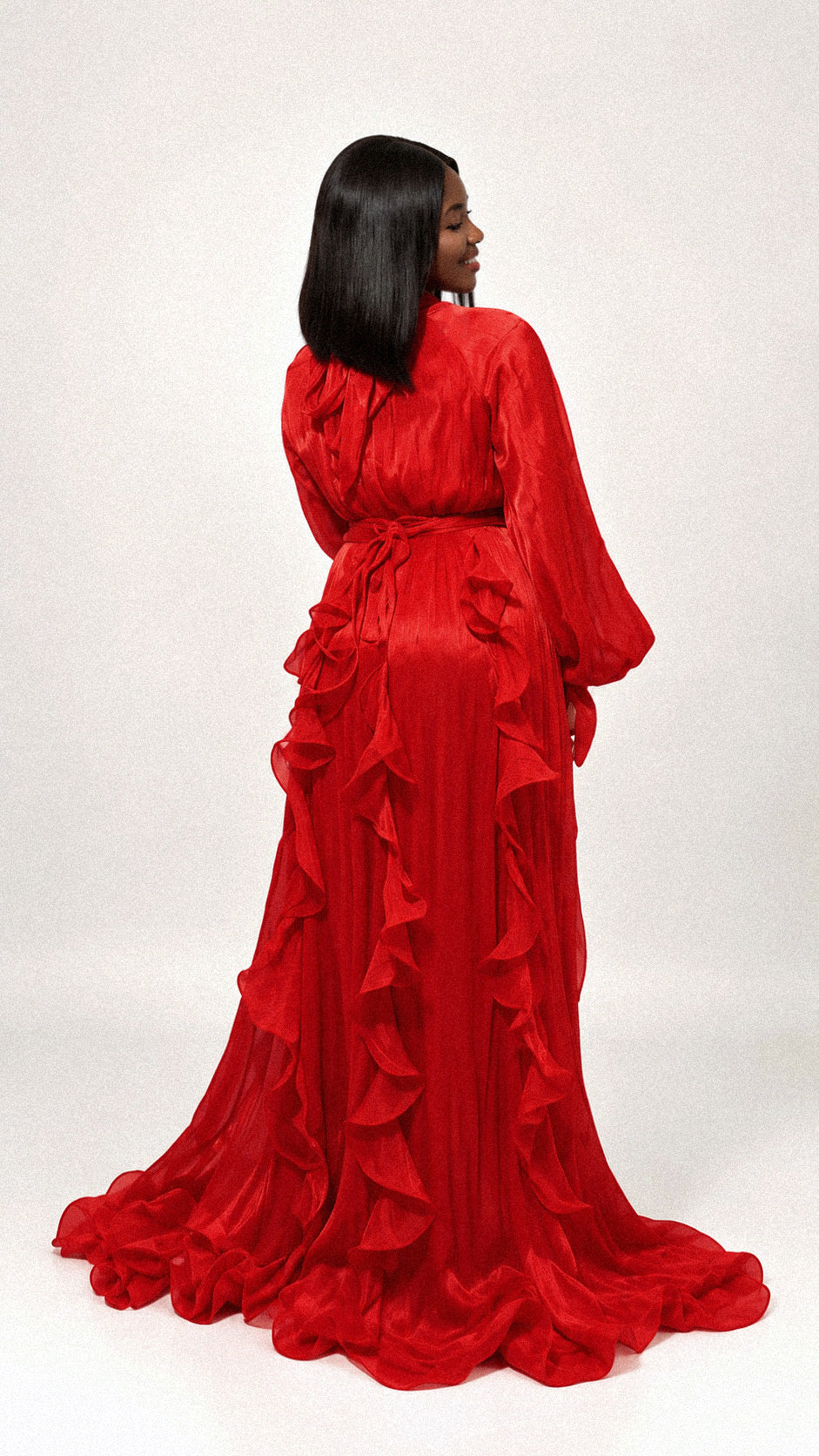 Ruffle Maxi Dress